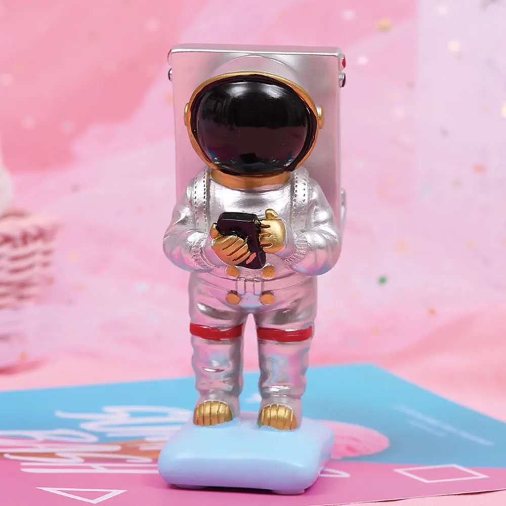 Креативный космический астронавт держатель для мобильного телефона из смолы