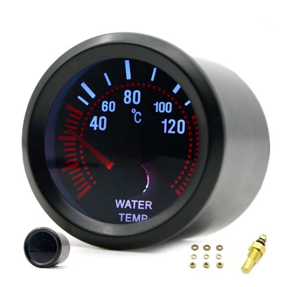 Цифровой датчик температуры воды черного цвета с датчиком как правило металла и