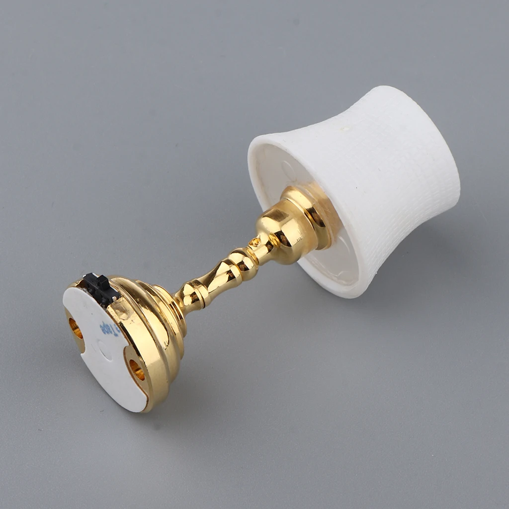 Светодиодный кукольный домик с аккумулятором 2 шт./компл. 1:12 весы настольная