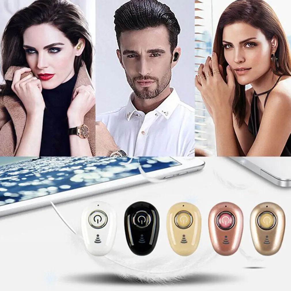 S650 мини Bluetooth наушники BT 4 1 беспроводные гарнитура свободные руки Спорт 50 мАч для iOS телефона Android|Наушники и