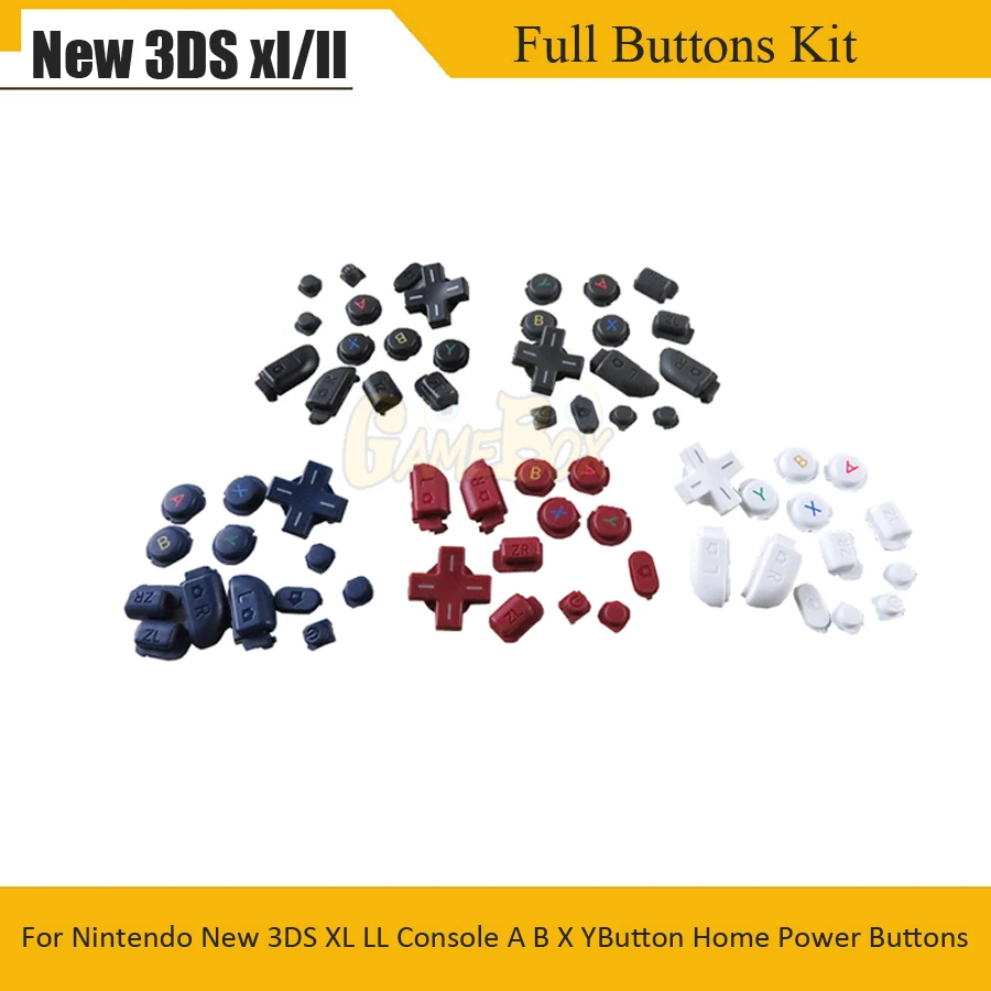Бытовые кнопки питания для Nintendo 3DS LL/XL D Pad ABXY Home набор кнопок консоли XL LL|Запасные