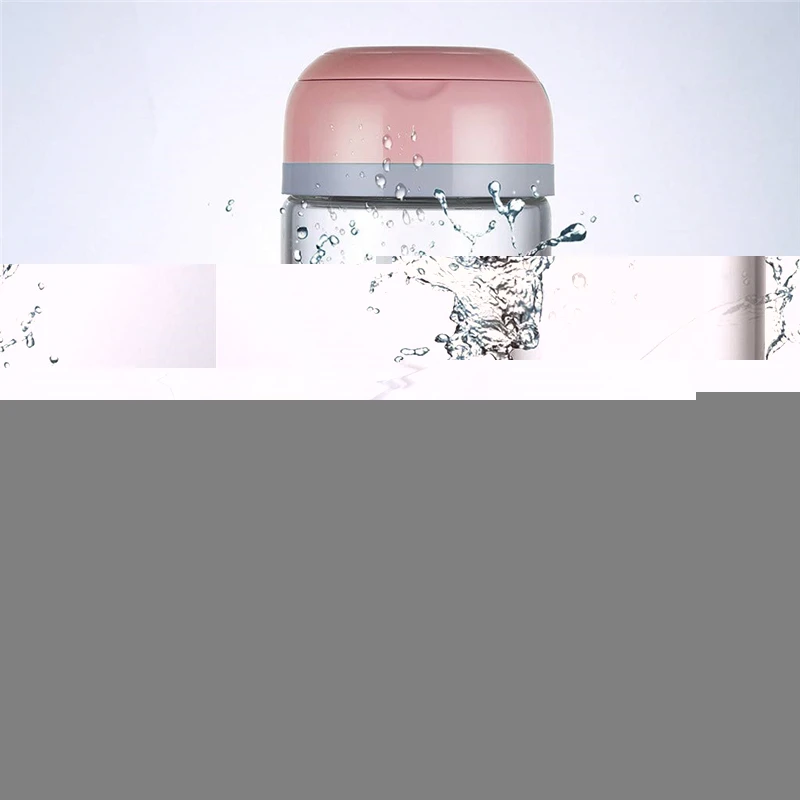 Pink Cup Портативный 400 мл 15000-22000 об/мин USB электрическая соковыжималка для фруктов 80 Вт высокое боросиликатное стекло Handdle смузи чайник сок чашка для путешествий - Цвет: Pink Cup