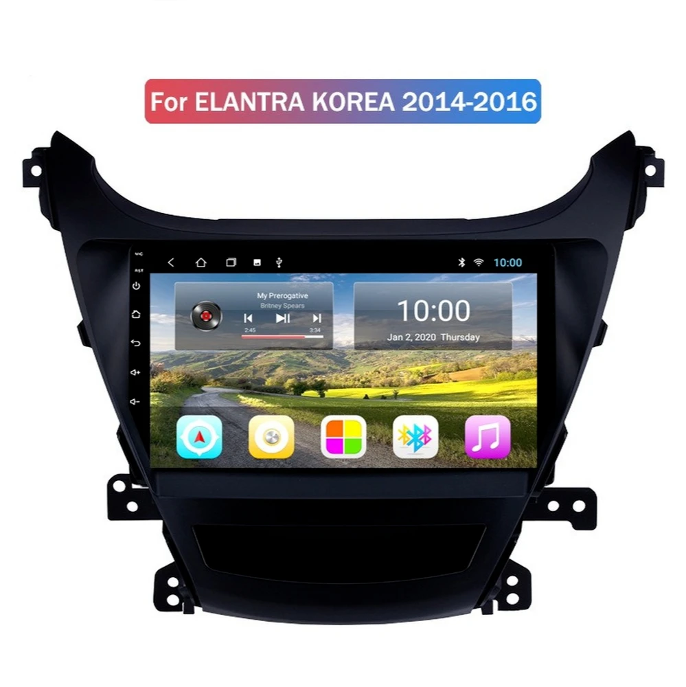 Система Android 1024 четырехъядерный процессор 2 ГБ + 32 Гб WIFI HD 600*2011 автомобильный GPS