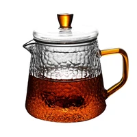 hmlove high boron silicon froste glass tea pot cups filter kung fu teawear set ceremony gift japanese style teapot 300 900ml