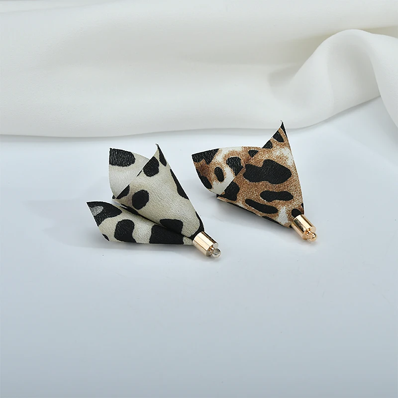 Кисточкой Леопард крокодиловая печать многоцветная ткань кисточки diy аксессуары