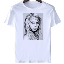 Модная футболка с принтом Бритни Спирс забавная красивая