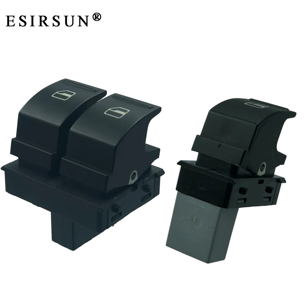 Переключатель Стеклоподъемника Esirsun 1K3959857A 2K0959857 1F0959855 подходит для VW Golf MK5 Caddy 2K Jetta