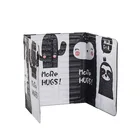 Складная заслонка для газовой плиты, алюминиевая защита от брызг масла, термостойкие аксессуары для кухни