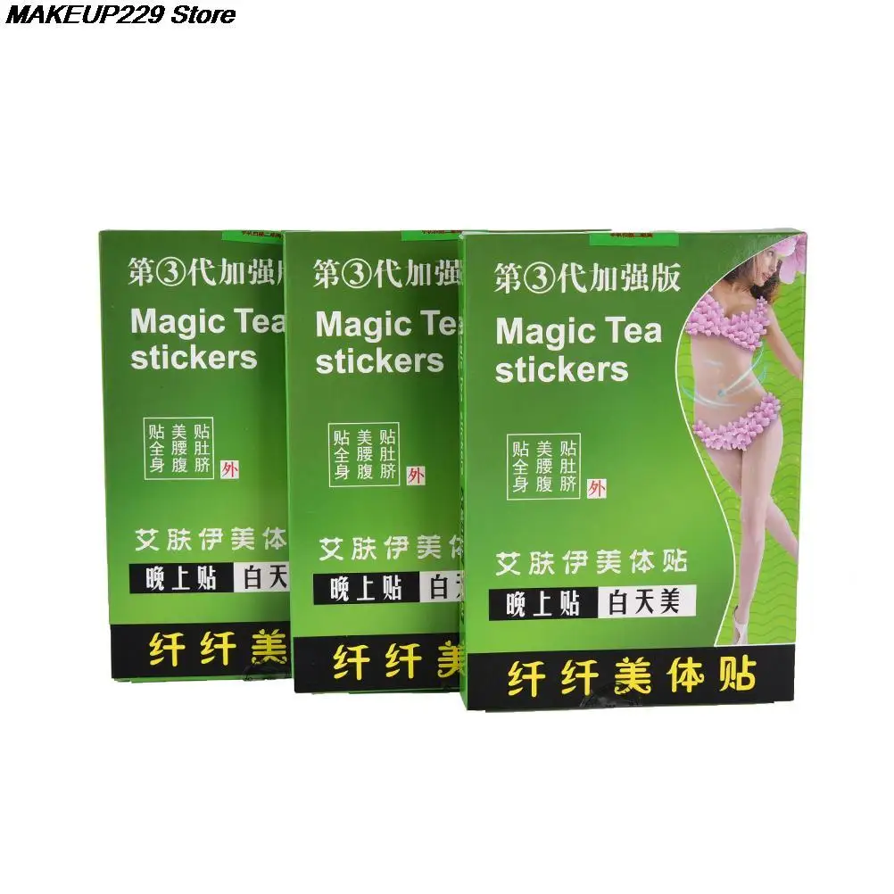 10 шт. волшебный пластырь для похудения потеря веса пупок паста здоровья быстрая