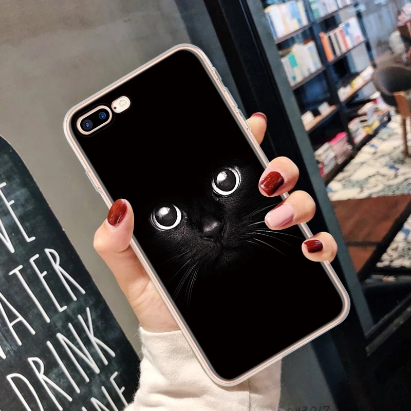 anmao Ультратонкий чехол для iphone 8, 7, 6, 6S Plus, мягкий прозрачный чехол из ТПУ с рисунком забавной лягушки для iphone X 11 Pro XS, чехол для MAX XR - Цвет: anmao