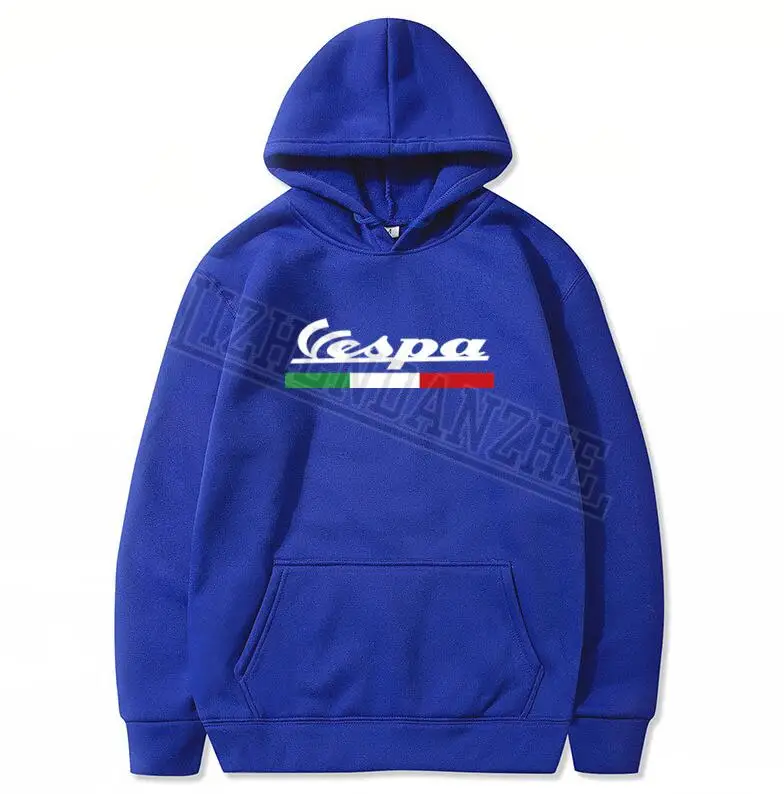 Vespa сервис скутер модный бренд мужские толстовки Весна Осень повседневные