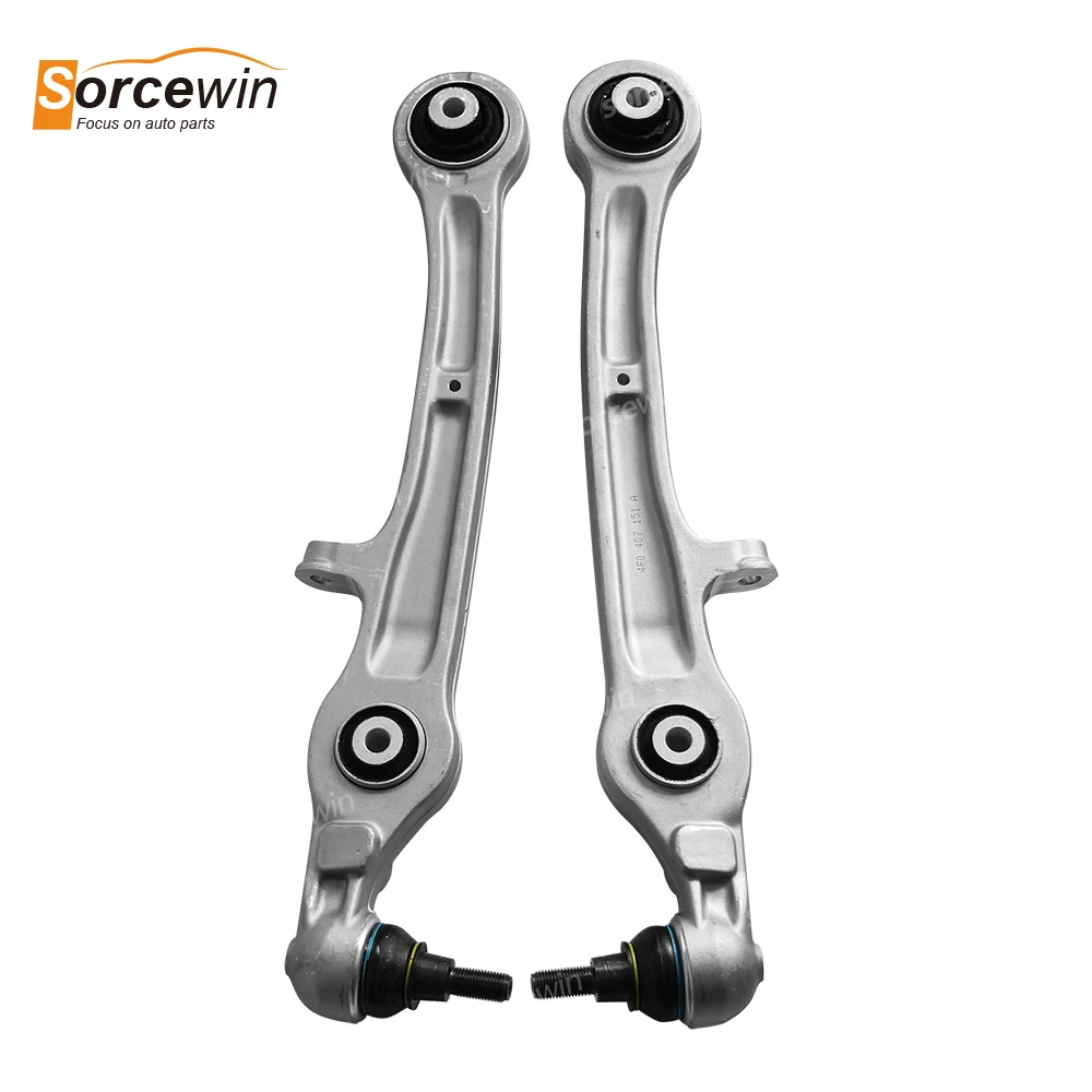 2 шт. для Audi A6 4F0 4FH 4F5 A6L C6 FWD Quattro детали передней подвески автомобиля нижний прямой