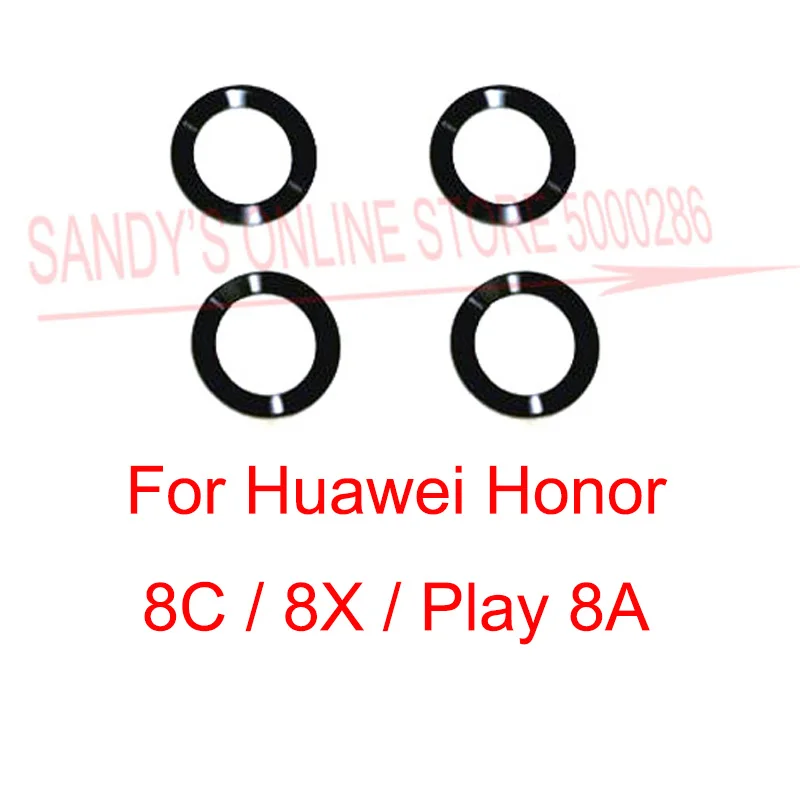 10 шт. Новинка для Huawei Honor 8C 8X Play 8A задняя камера стеклянные линзы запасные части с