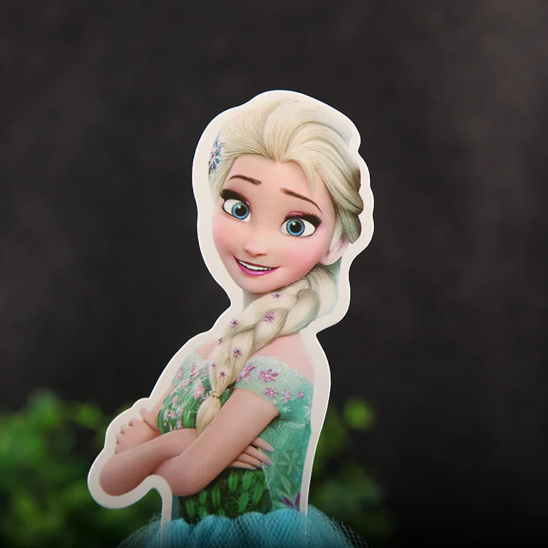 Тематические топперы для торта в виде замороженной принцессы украшения