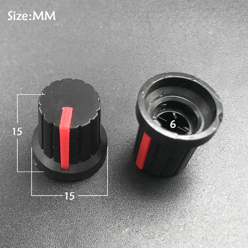 2/10 шт. пластиковый усилитель для электрогитары ручки педали усилителя регулятор