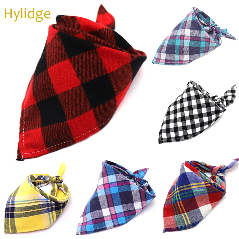 

Hylidge New Plaid Toddler Bib Lace Up Saliva Towel Feeding Baby Bibs Boy Burp Cloths Girls Bandana Bibs Triangle Scarf Towel 1PC