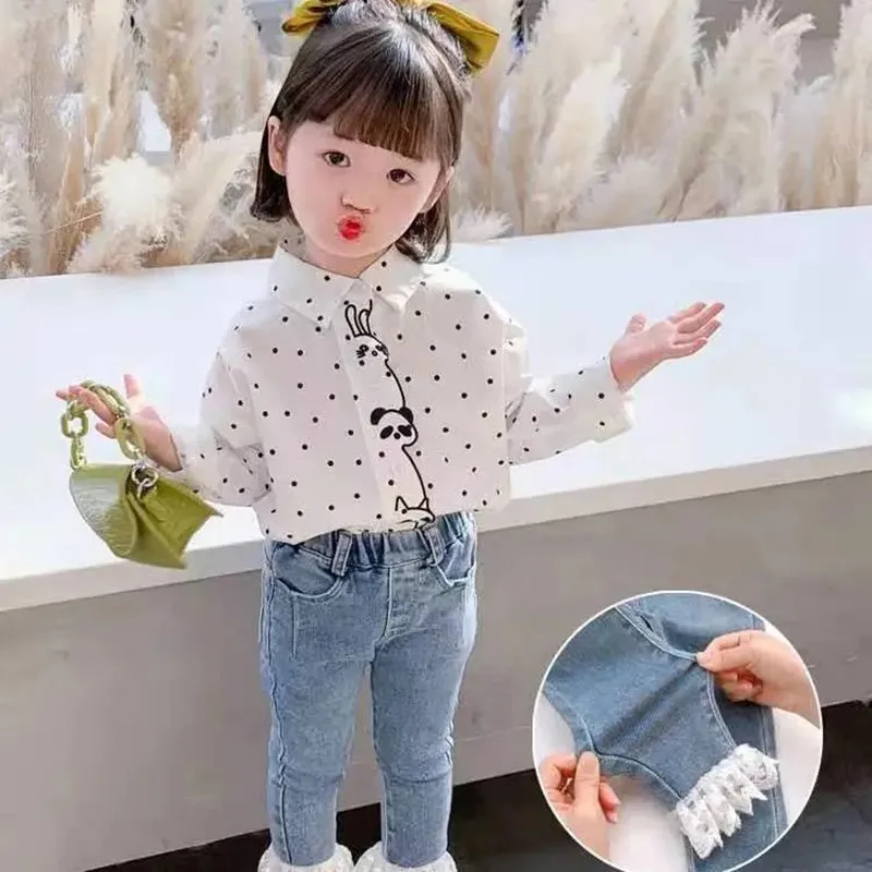 

Оригинальный красный костюм, Новинка весна-осень, Детская рубашка в корейском западном стиле, модный костюм из двух предметов