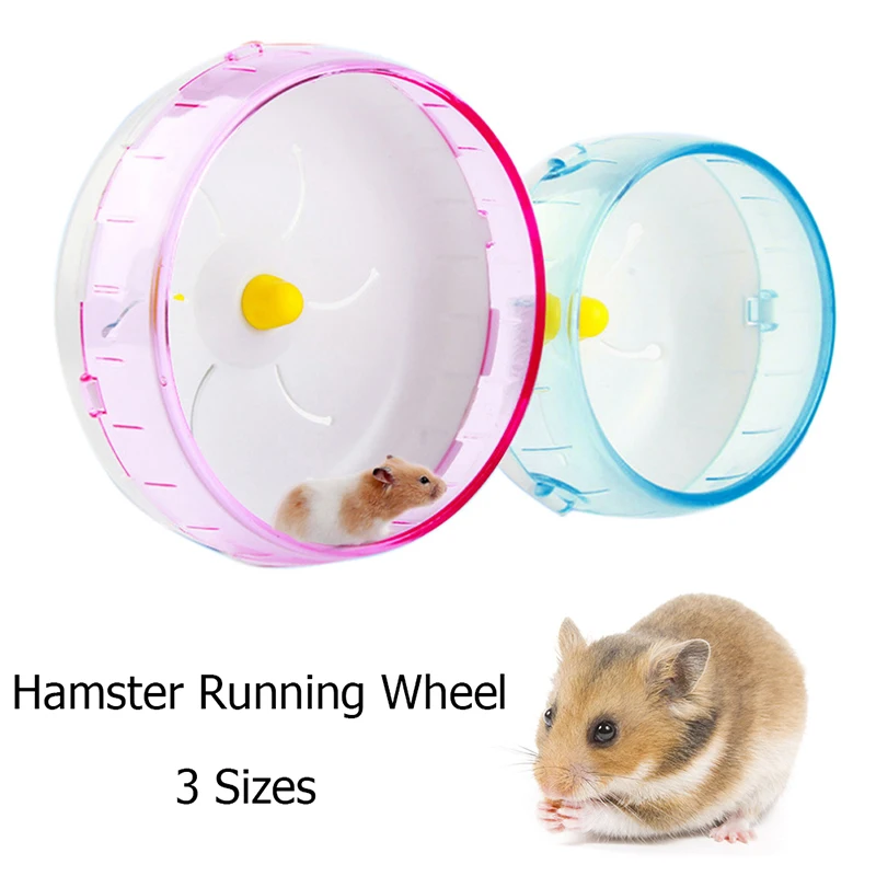 

Pet Toys Rotating Wheel Durable Rotatory Jogging Wheel 3 Sizes Pet Sports Wheel Hamster Running Disc