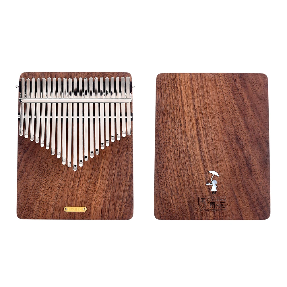 LINGTING K21W 21-клавишный деревянный пианино kalimba Mbira Sanza F Tonality Finger Piano с сумкой для