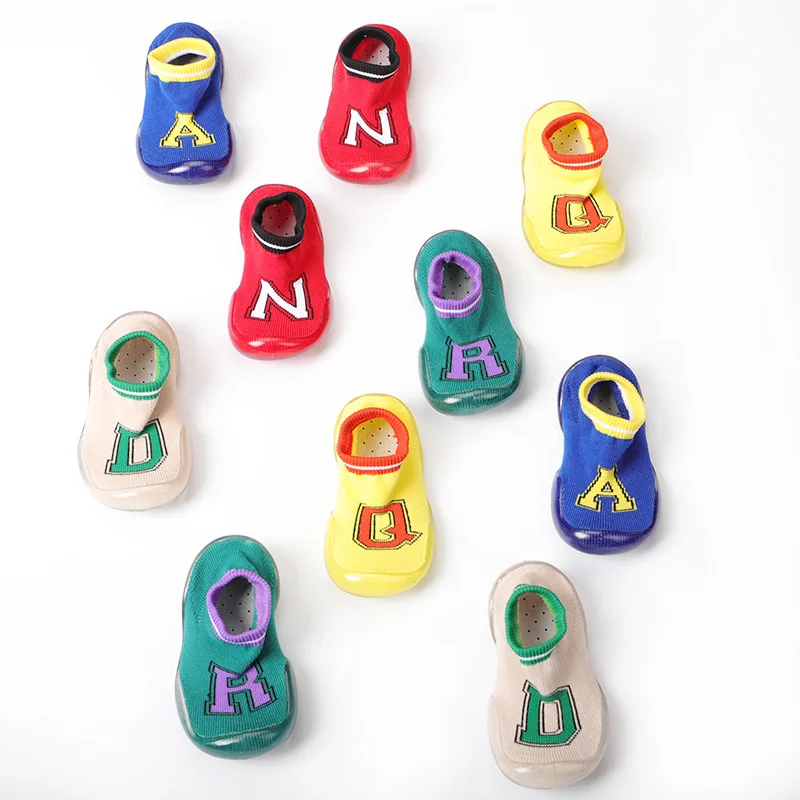 Вязаная Детская обувь для малышей ботинки мальчиков и младенцев маленьких