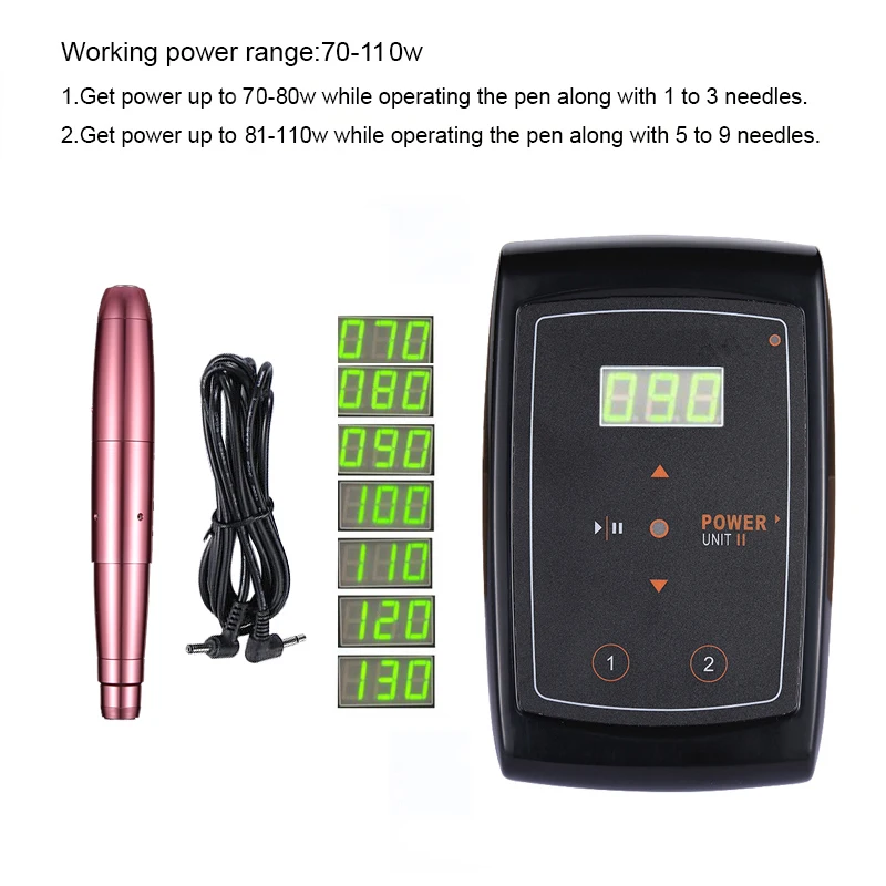 Машинка для перманентного макияжа швейцарский двигатель источник питания