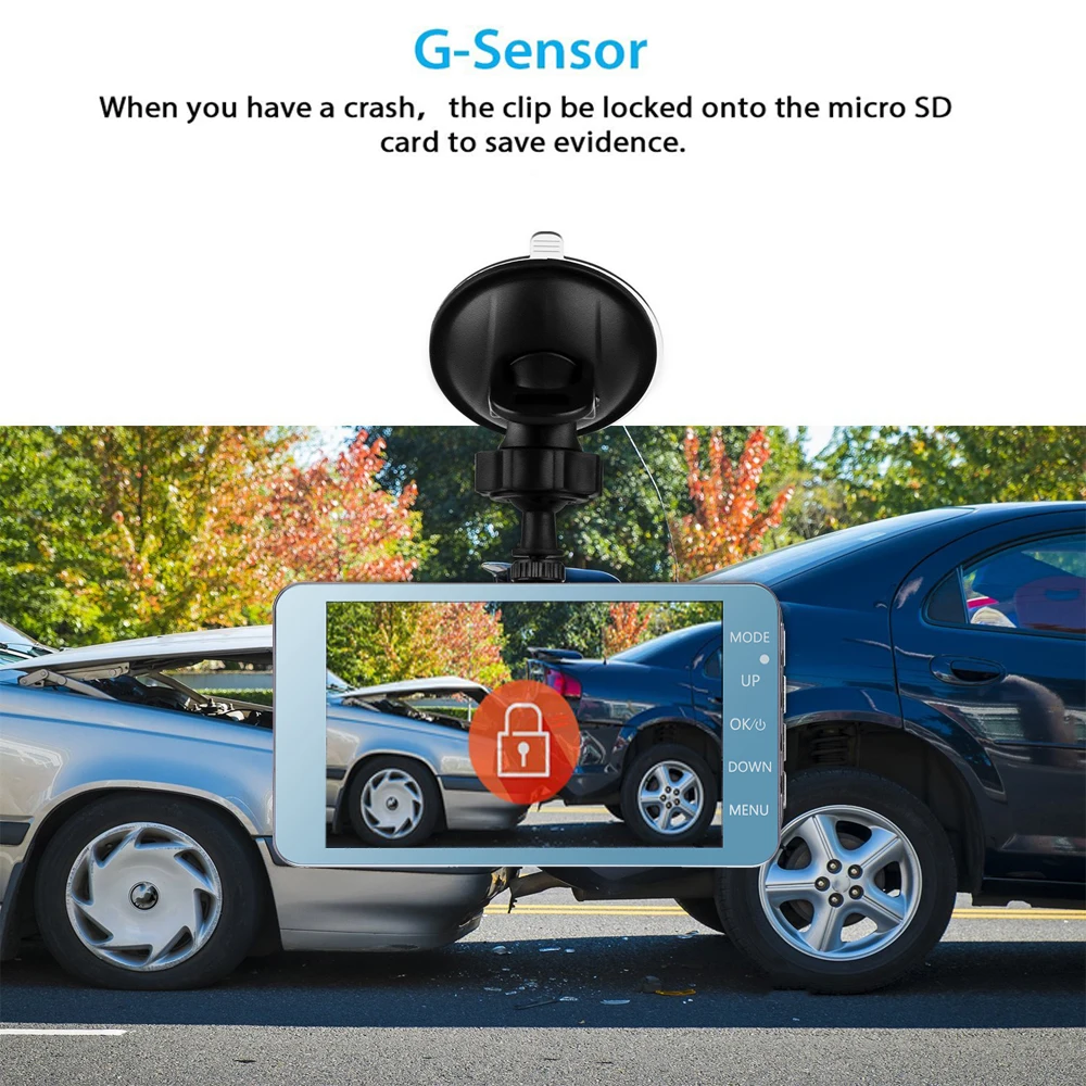 2020 Новое поступление присоска 3 6 дюймов 1080P HD вождения dvr/dash камера автомобиля Dash