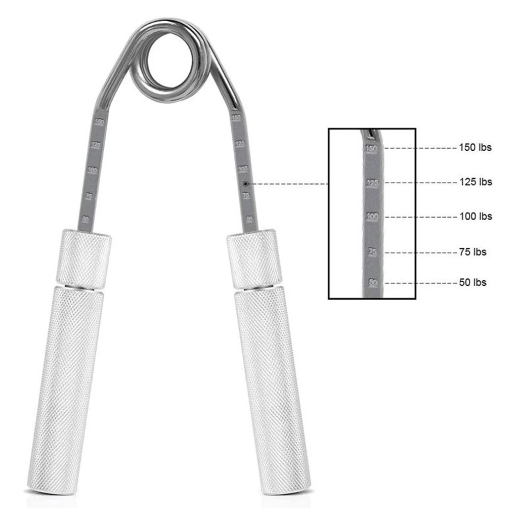 

Hand Grip Strengthener Wrist Forearm Trainer Gripper Adjustable Resistance