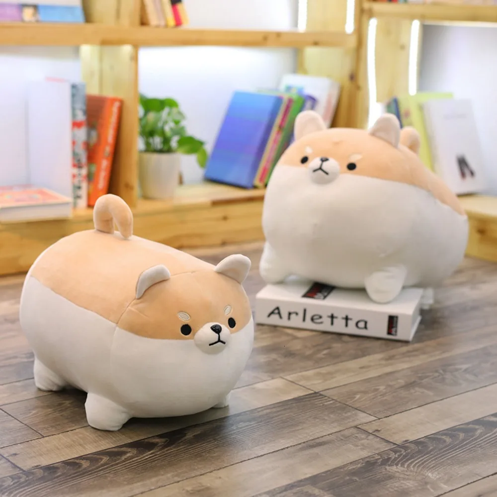 40/50 см милый Косплей Shiba «Лисья Секретная служба»(Inu собака плюшевая игрушка мягкая животных корги чай Рождественская Подушка подарок для малышей Kawaii подарок на день Святого Валентина