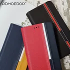 Чехол-книжка для Xiaomi Redmi Note 10 9T 5 6 7 Pro 6a S2 5 Plus Mi A2 9 8 Lite A1 6x 5x MIX 2s Note 3, кожаный