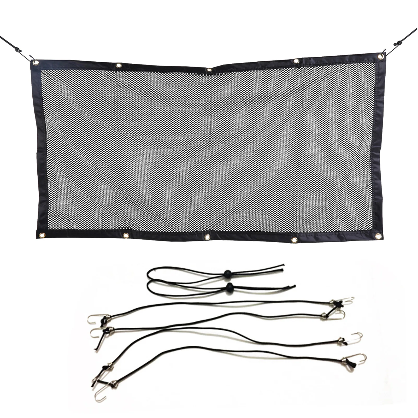 

Car Pet Dog Barrier Anti-collision Mesh Pet Auto Fence Car Back Seat Isolation Net Breathable Adjustable Safe Pet Barrier