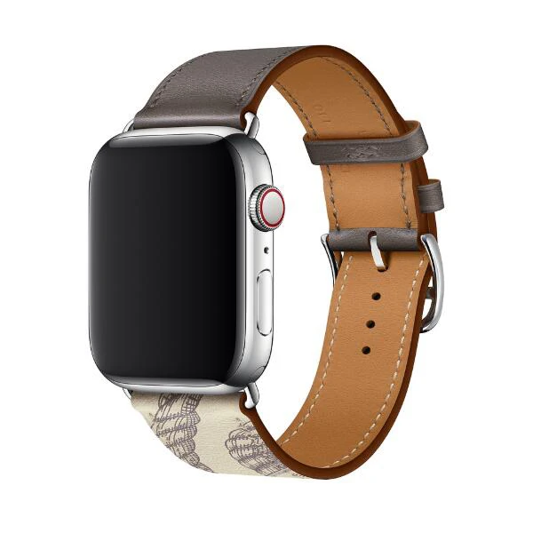 Высококачественная кожаная Петля для iWatch 40 мм 44 мм спортивный ремешок для Apple watch 42 мм 38 мм Серия 1 2 3 4 5