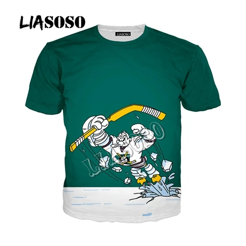 Свитшот для мужчин и женщин модная кофта с 3D принтом футболка утиным пуловером