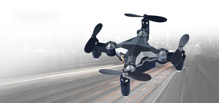 RC вертолет мини складной Дрон Квадрокоптер Wi-Fi в режиме реального времени аэрофотосъемка высота удержания Путешествия Чехол молдинг Дрон камера