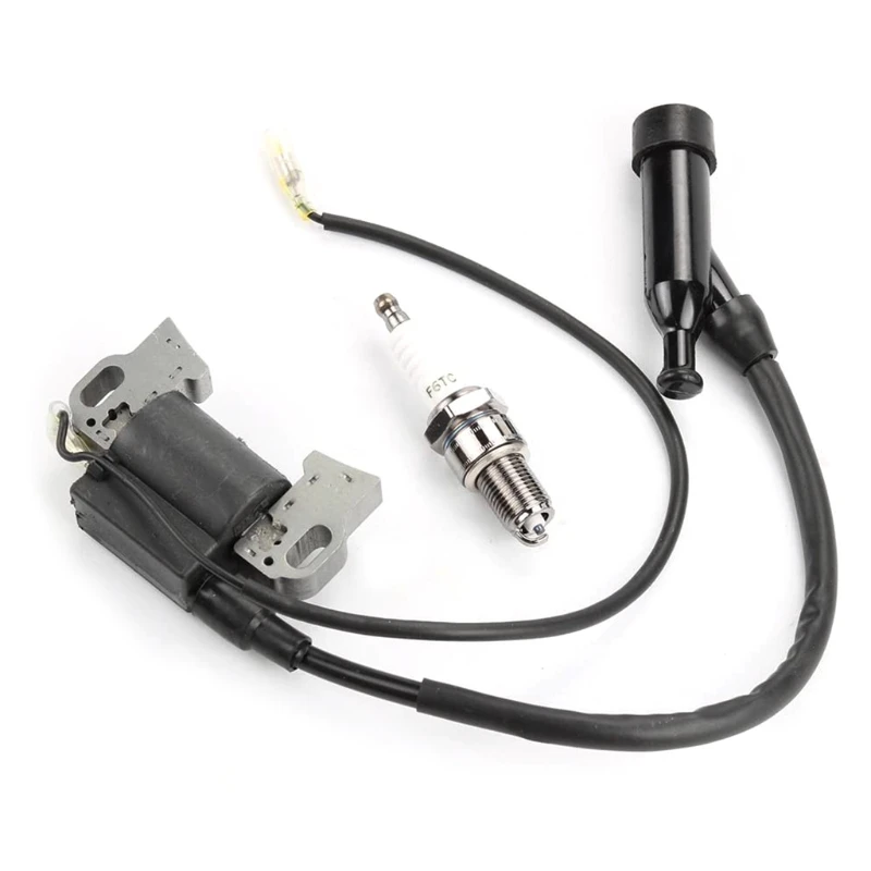 

Ignition Coil for Honde Gx240 Gx270 Gx340 Gx390 8hp 9hp 11hp 13hp Engine Lawn Mower Tractor Generator w/Spark Plug