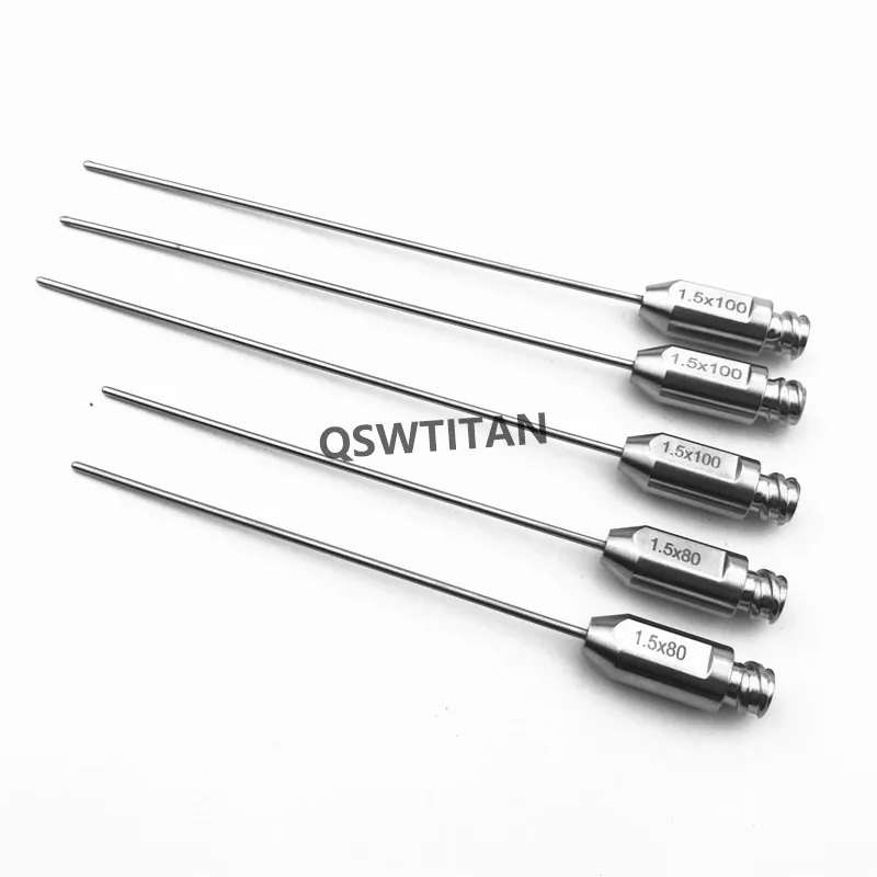 Инструменты для липосакции из нержавеющей стали набор переноса жира Micro канюля