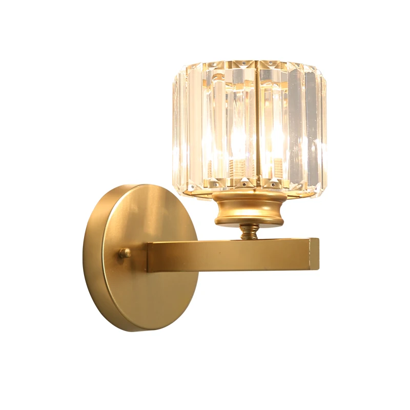 Хрустальный настенный светильник необычный Современный Креативный железный и