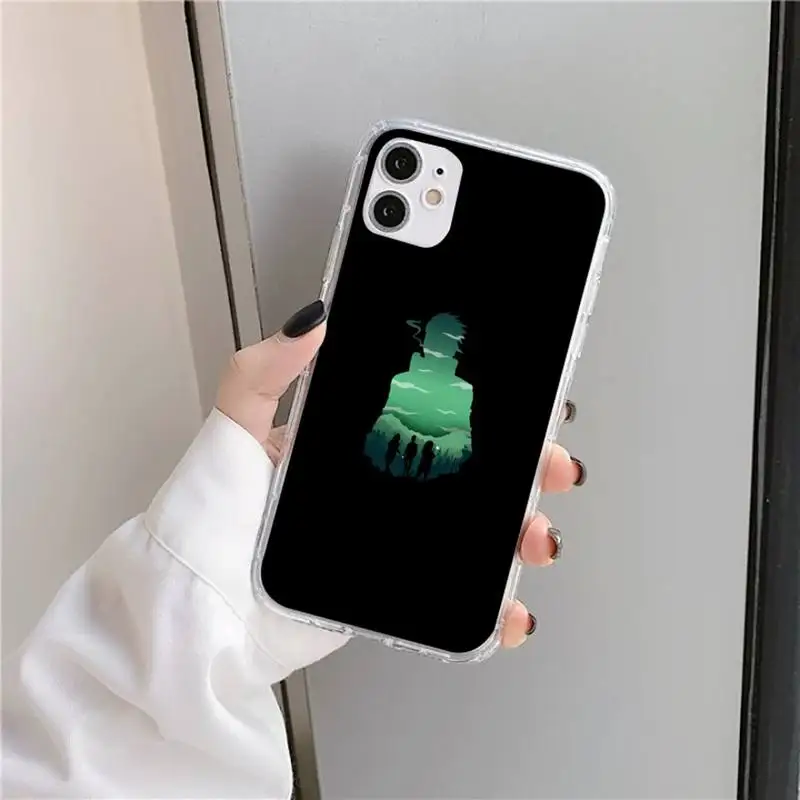 

Cool Anime Naruto Phone Case Transparent for iPhone 11 12 mini pro XS MAX 8 7 6 6S Plus X 5S SE 2020 XR