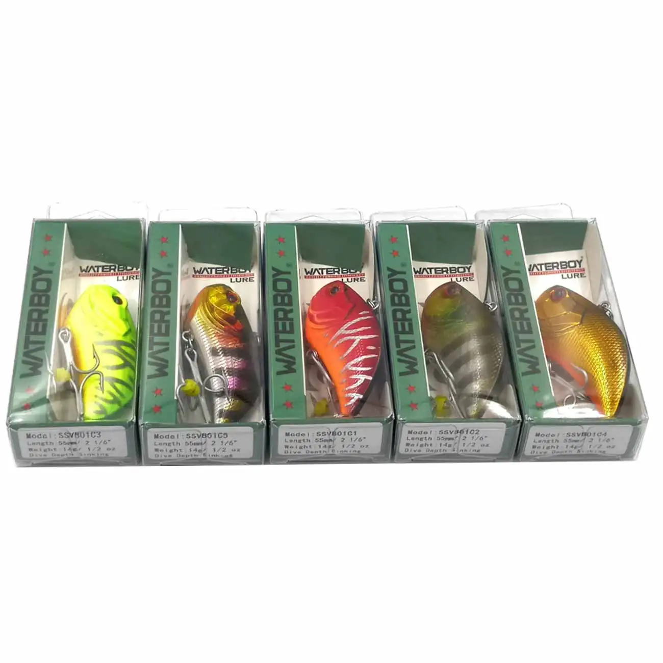 

5.4 cm 14.5g VIB Lure Bait Plastic Lead Long Shot All Water Layer Vibe Fish Artificial Hard Bait Wobbler 5 colors