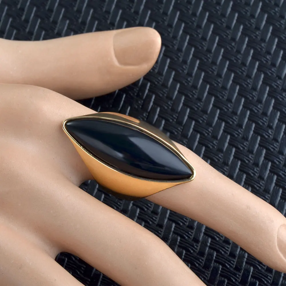 

Vimio Ring Niche European and American Jewelry Vintage Gemstone Ladies Ring Promise Rings for Couples