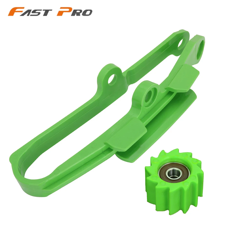 Направляющий слайдер для цепи мотоцикла с маятниковым роликом Kawasaki KX250F KX450F KXF250