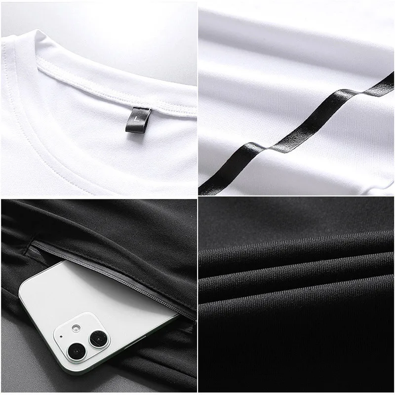 

2021 Indian Motorcycle Summer Men's Casual Cotton Short-Sleeve Round Neck T-shirt Short Suit Mens Fashion Printed Shorts Suit