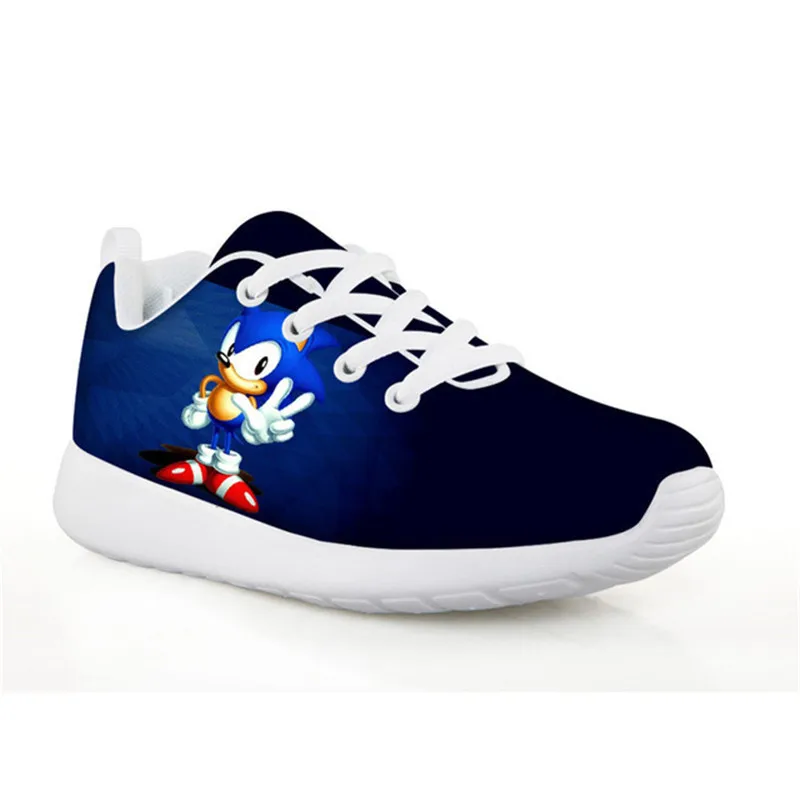 

Nopersonality Children Shoes for Kids Boys Girls Breathable Sonic The Hedgehog Flat Sneakers Cute Cartoon Sports Running Shoes