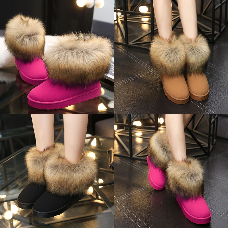 Зимние Брендовые женские ботильоны без шнуровки в стиле ретро на плоской подошве