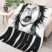 akira tetsuo design throw blanket sherpa blanket cover bedding soft blankets