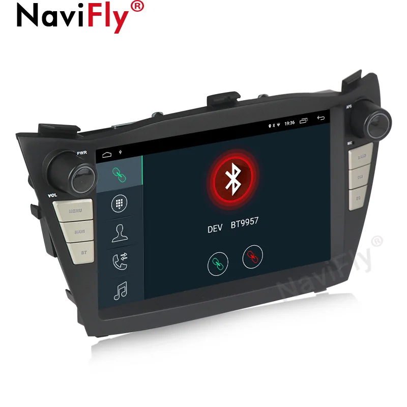 NaviFly " Android 9 автомобильный мультимедийный плеер для hyundai IX35 TUCSON 2009 2010- Wifi RDS gps Navi 2+ 32G hd-навигатор для автомобиля BT