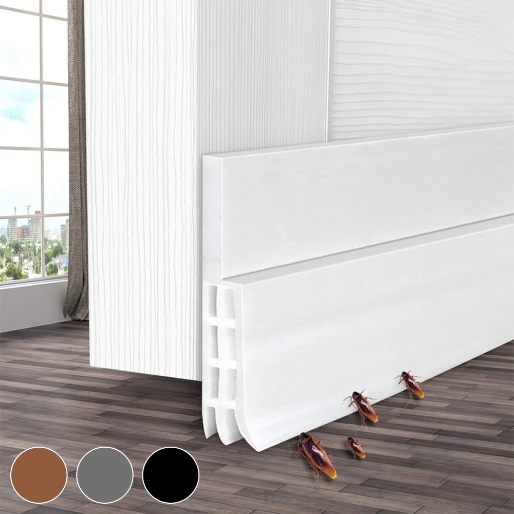 

Under Door Draft Stoppers Weather Stripping Energy Saving Wind Blocker Window Seal Strip Noise Stopper Insulator Door Prevent