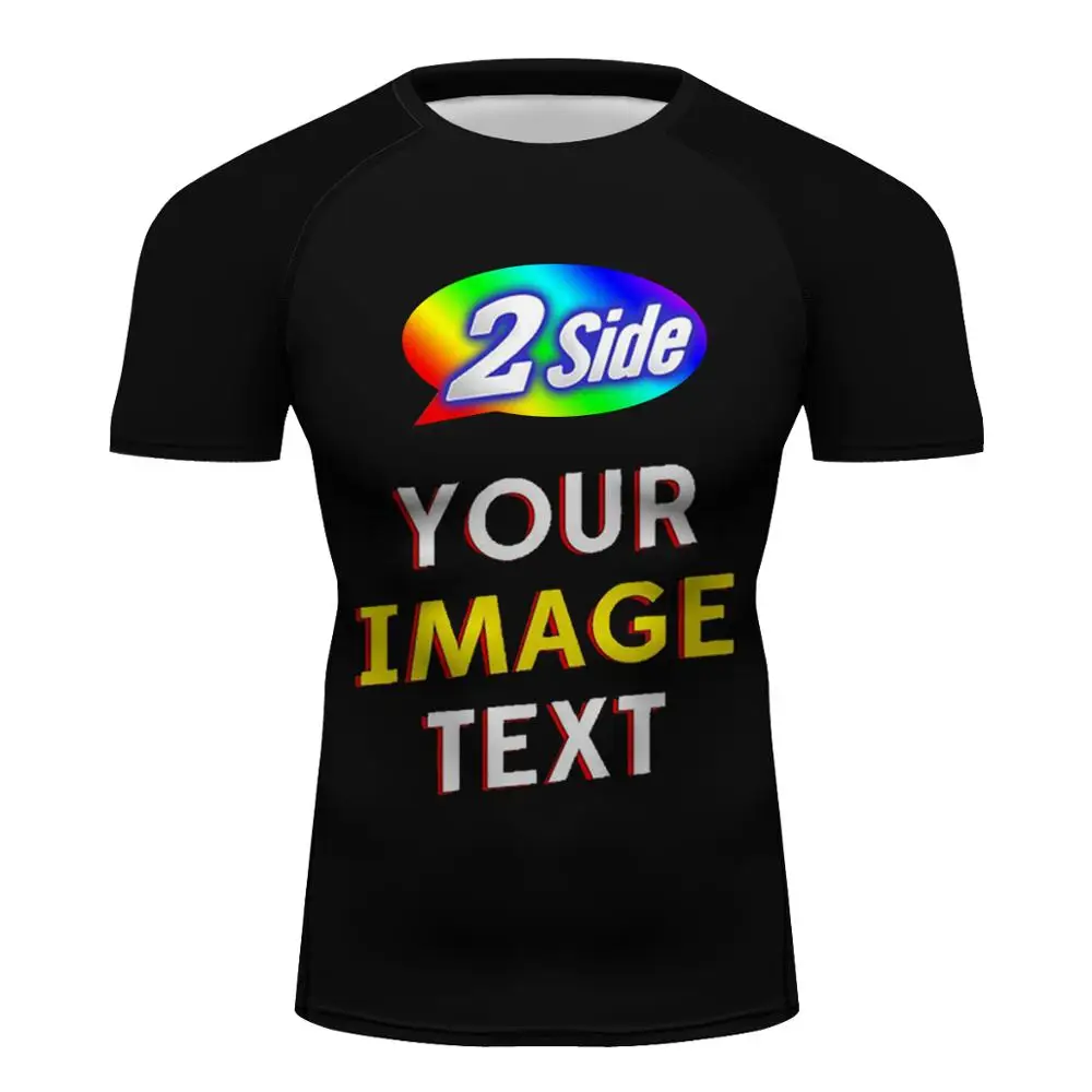 Мужская быстросохнущая спортивная одежда BJJ MMA Спортивная футболка с длинным