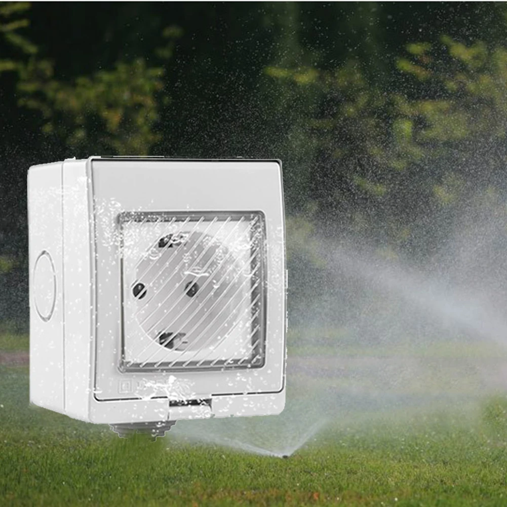 Беспроводная WiFi умная розетка наружная Водонепроницаемая приложение