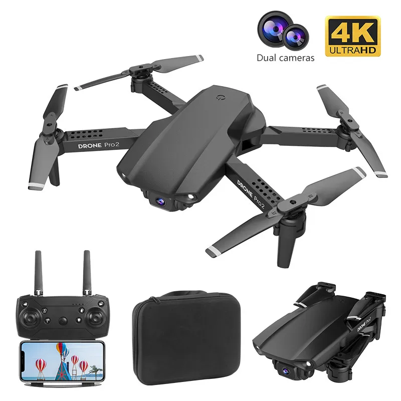Радиоуправляемый мини-Дрон 4K HD с двойной камерой Wi-Fi FPV | Игрушки и хобби
