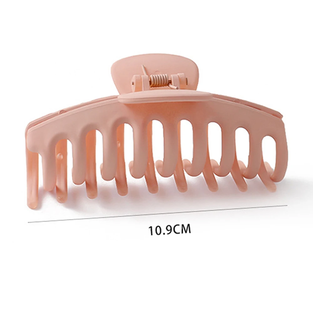 

3pcs Plastic Claw Hairpins Back Head Hair Fixed Large Hairpin Women Shower Headwear Hairdressing Hair Accessories